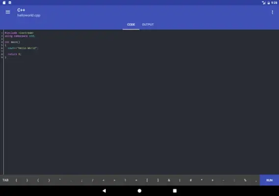 Compiler android App screenshot 2